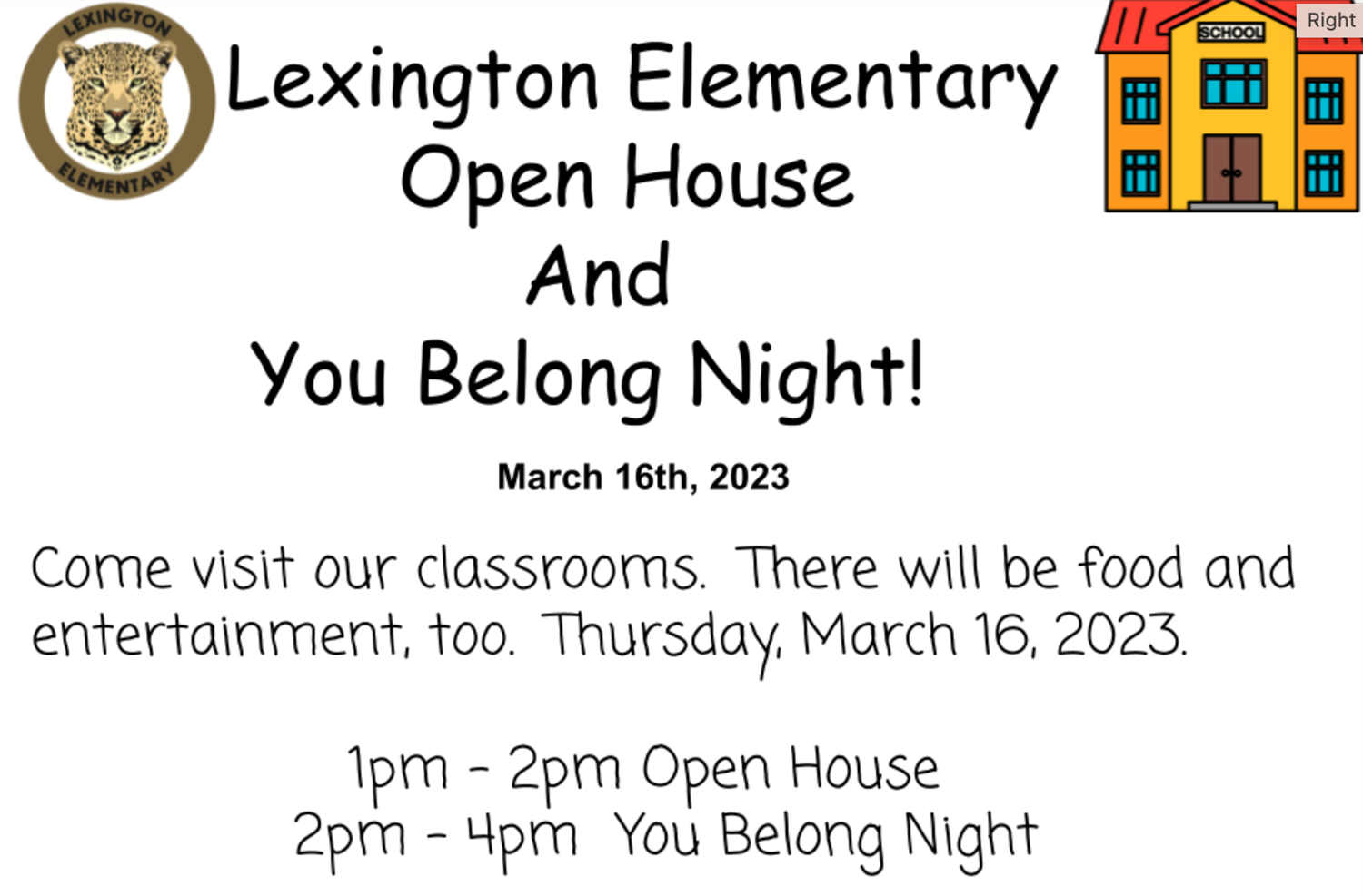  Open House -You Belong Night